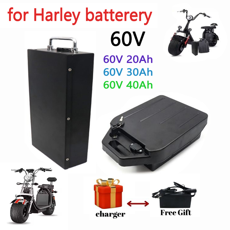 60V 50Ah Electric Scooter Battery - HarleyBattery 60V 20Ah 30Ah 40Ah Electric