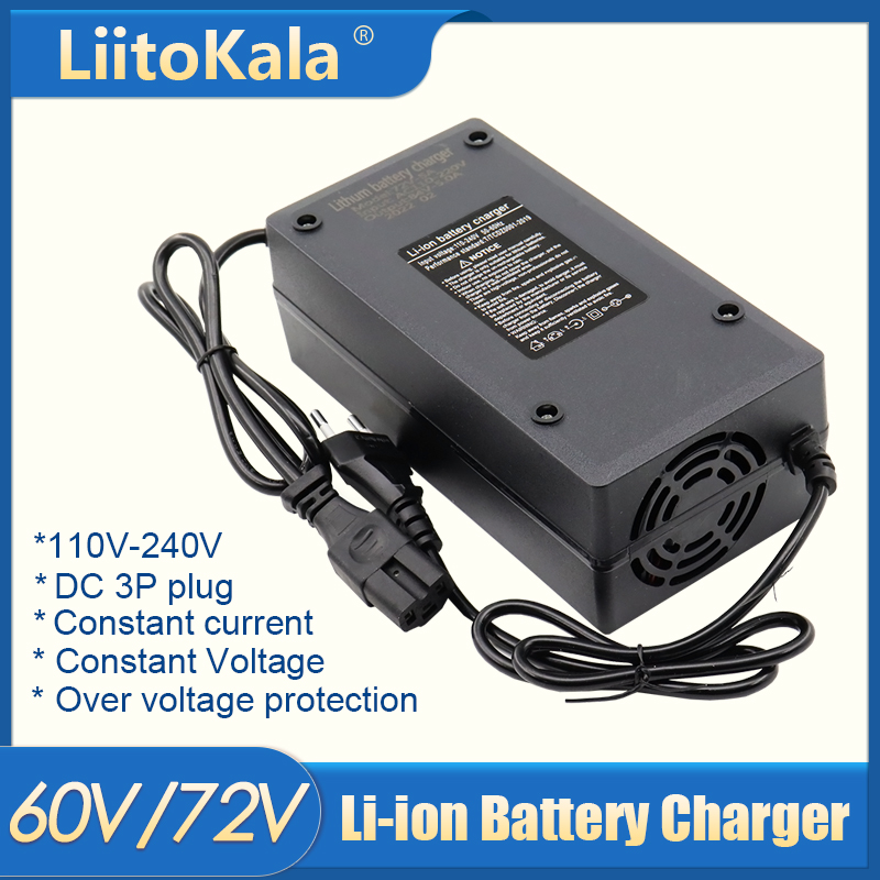 60V/72V 5A Li-ion lithium batt - 84V 20A Smart Charger recension och pris