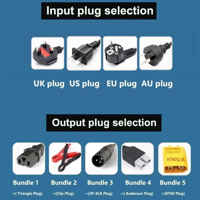 60V 5A 8A 10A 12A 15A 20A Smar - 84V 20A Smart Charger recension och pris
