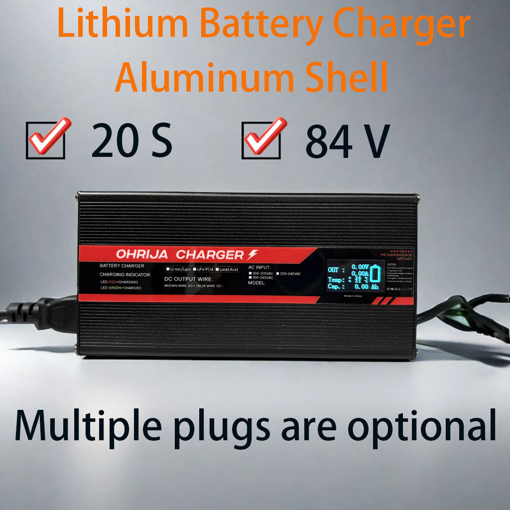84V 10A Lithium Battery Charge - 84V 20A Smart Charger recension och pris
