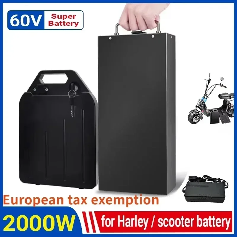 Fast Swap 60V Lithium Battery, - 60V 50Ah Electric Scooter Battery recension och pris