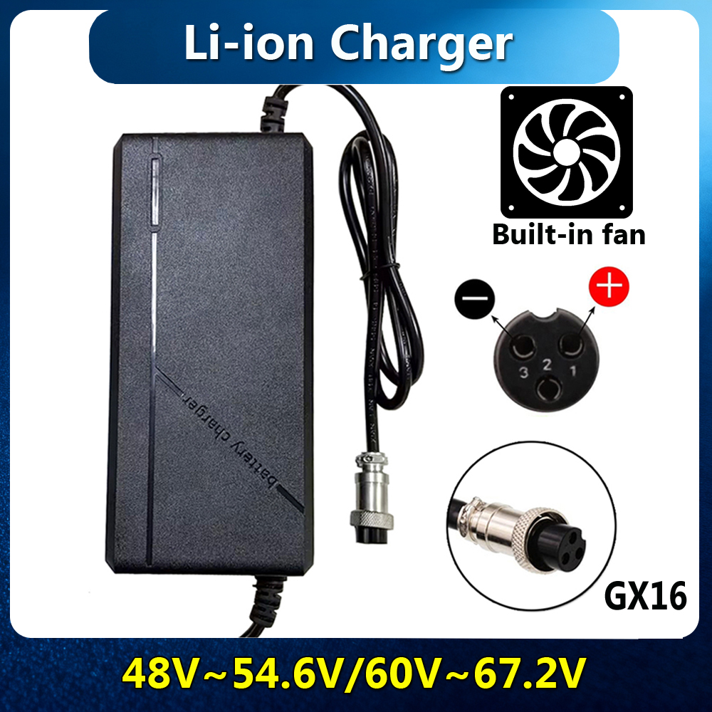 54.6V 67.2V Li-ion Charger For - 84V 20A Smart Charger recension och pris