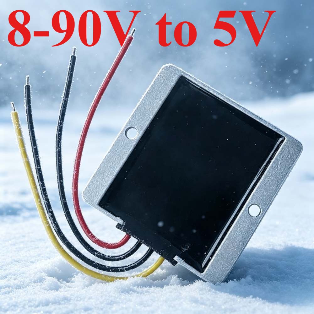 DC 10-90V to 5V Converter 5Vol - 72V 15A Fast Charger recension och pris