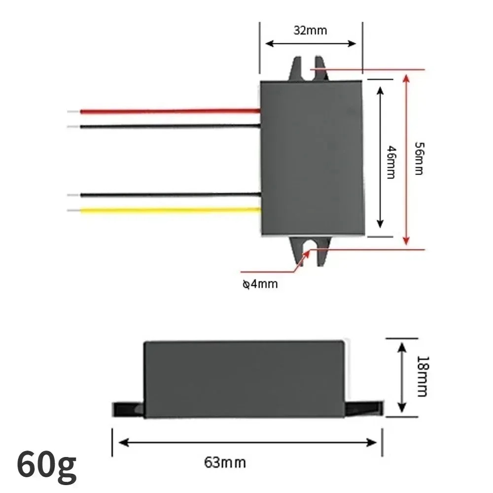 DC 10-90V to 5V Converter 5Vol - 72V 15A Fast Charger recension och pris