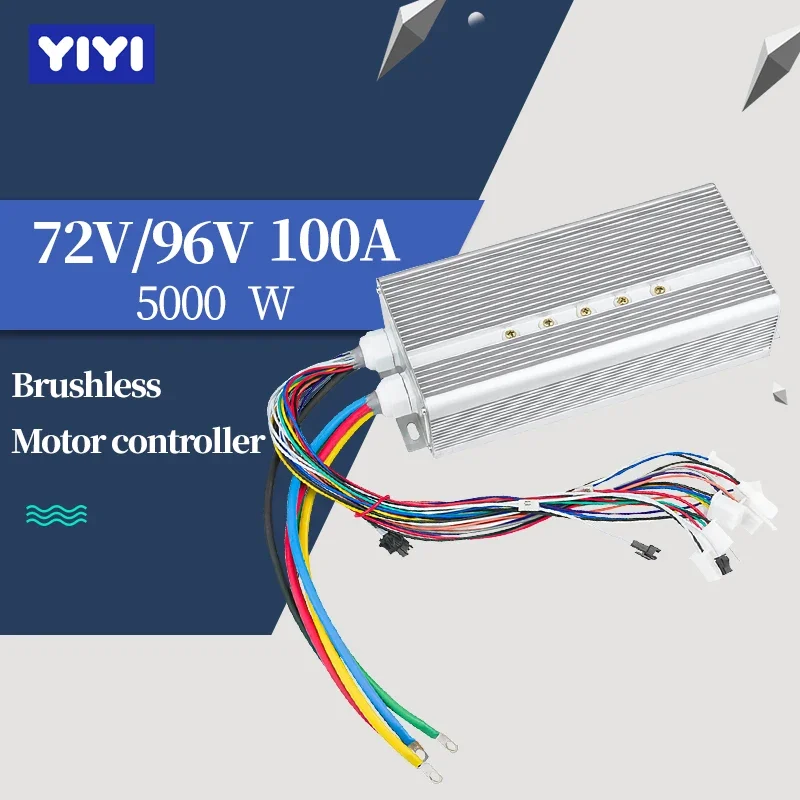 72V 96V 5000W Brushless Motor  - 72V 100A Sabvoton Controller recension och pris